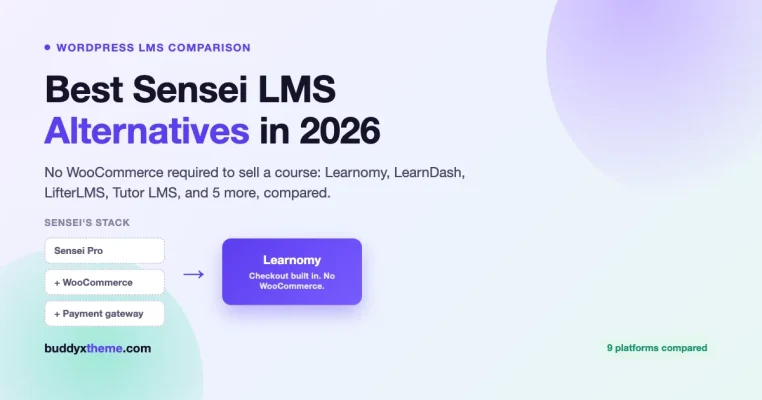 9 Best Sensei LMS Alternatives in 2026, Free and Paid